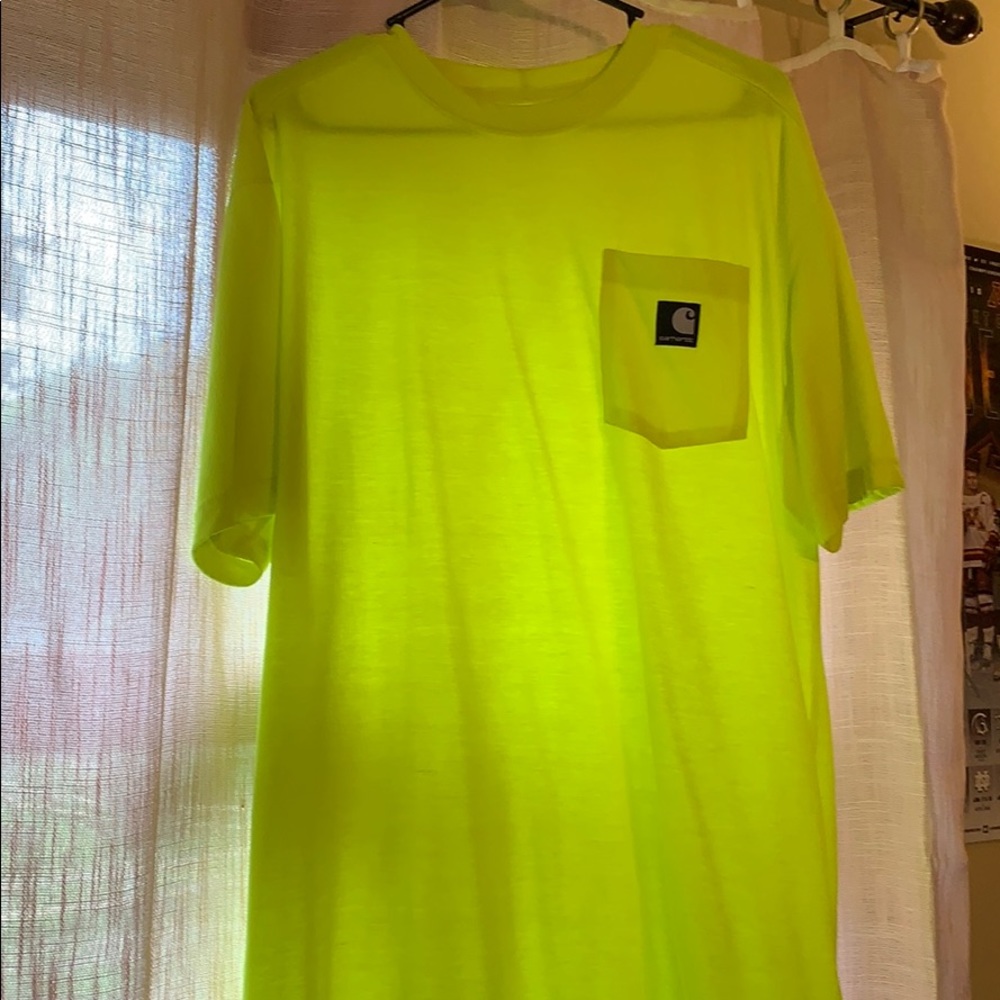 Neon Yellow Carhartt Tee